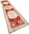 Turkish Vintage Circa 1940 Turkish Oushak Runner Rug , 2ft 11in X 11ft 5in For Sale - Image 3 of 11