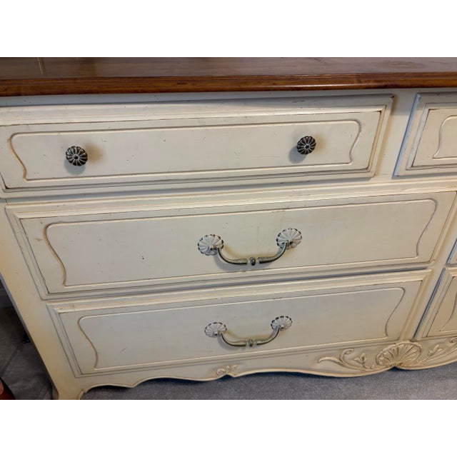 French Provincial French Provincial Ethan Allen Dresser, Ethan Allen Legacy Collection For Sale - Image 3 of 12
