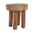 African Vintage Carved Wood Milk Stool Hehe Gogo People Tanzania 11.5" H For Sale In New York - Image 6 of 8
