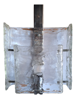 Wall Lamp attributed to Mazzega, Italy, 1960s