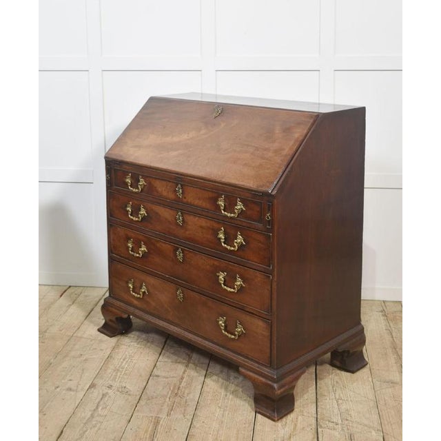 George III Mahogany Bureau For Sale - Image 15 of 15