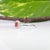 Aaa Padparadscha Sapphire Ring With Earth-Mined Diamond Accents: Solid 14k Gold, Size 6.75 For Sale In Columbus - Image 6 of 9