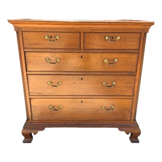 18th Century Walnut Chippendale Chest For Sale