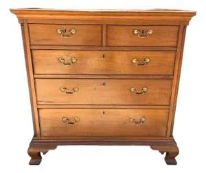 Philadelphia Walnut Chippendale Chest