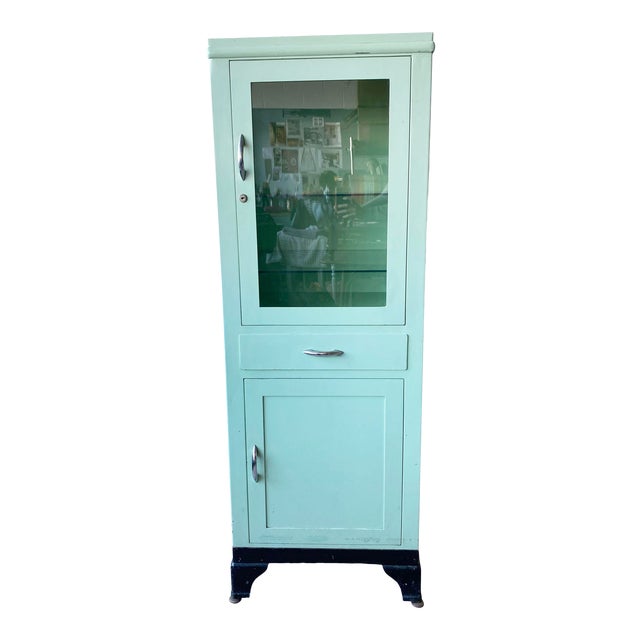 Vintage 1950s Light Green Medicine Chairish