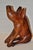 Late 19th Century Large Antique Hand Carved Flok Art Wooden Pig Sculpture For Sale - Image 5 of 9
