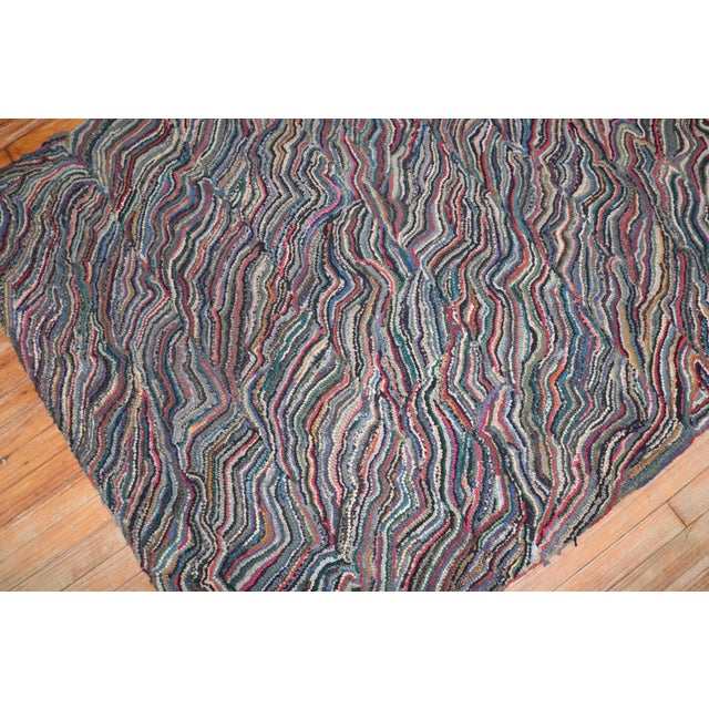 Late 20th Century American Hooked Rug For Sale - Image 10 of 18
