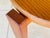 Mid-Century Modern Vintage Fir Wood Stool with Fins, 1970s For Sale - Image 3 of 18