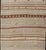 Turkish Vintage Turkish Kilim Rug With Earthy Tones and Striped Patterns For Sale - Image 3 of 10