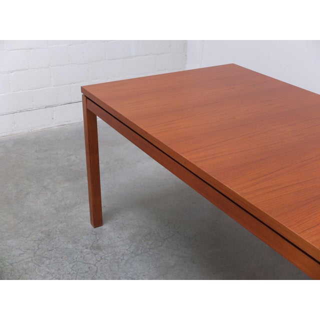 Large Extendable Dining Table by Oswald Vermaercke for V-Form, 1960s For Sale - Image 9 of 18