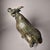 Large Bronze Ox Statue With Gold Inlay, Ancient Script and Dragon Motifs For Sale - Image 9 of 10