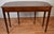 1910s Antique Dokon n.y English Regency Mahogany Banded Satinwood Console Table For Sale - Image 12 of 13