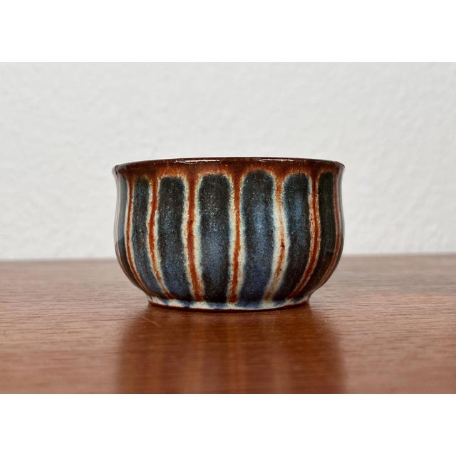 Mid-Century Modern Mid-Century Modern German Studio Pottery Small Jug and Bowl by Monika Maetzel, 1960s, Set of 2 For Sale - Image 3 of 18