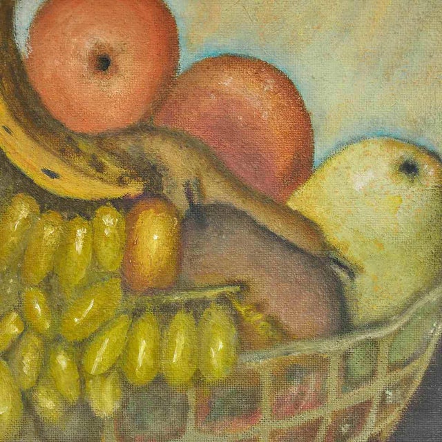 M. Piccoli, Still Life, 20th Century, Oil on Panel For Sale - Image 3 of 5