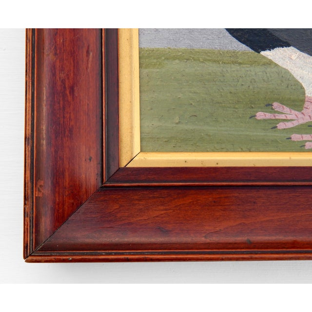 Matt Rix, Naïve Style Racing Pigeon, Oil Painting, Framed For Sale - Image 7 of 12