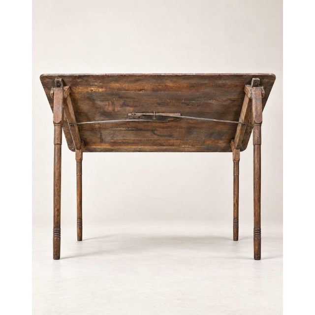 Mid 19th Century Antique Folding Tailor's Measuring Table | Circa 1880–1920 For Sale - Image 5 of 7