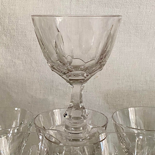 Glass Tiffin-Franciscan "Mt. Vernon" Water Goblets - Set of 6 For Sale - Image 7 of 9