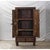 1900 - 1909 Antique Anglo-Indian Carved Teakwood Armoire For Sale - Image 5 of 6