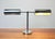 Metal 1960’s Mid Century Modern Greta Von Nessen Two-Arm Desk Lamp in Brushed Steel For Sale - Image 7 of 12