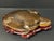 Chinese Art Carved Tiger Eye Stone Turtle Sculpture on Wooden Display Stand For Sale - Image 9 of 11
