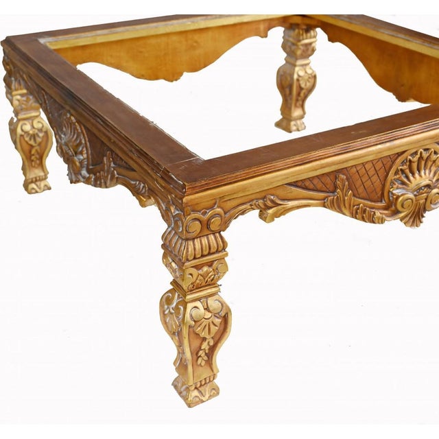 Empire French Gilt Coffee Table For Sale - Image 5 of 6