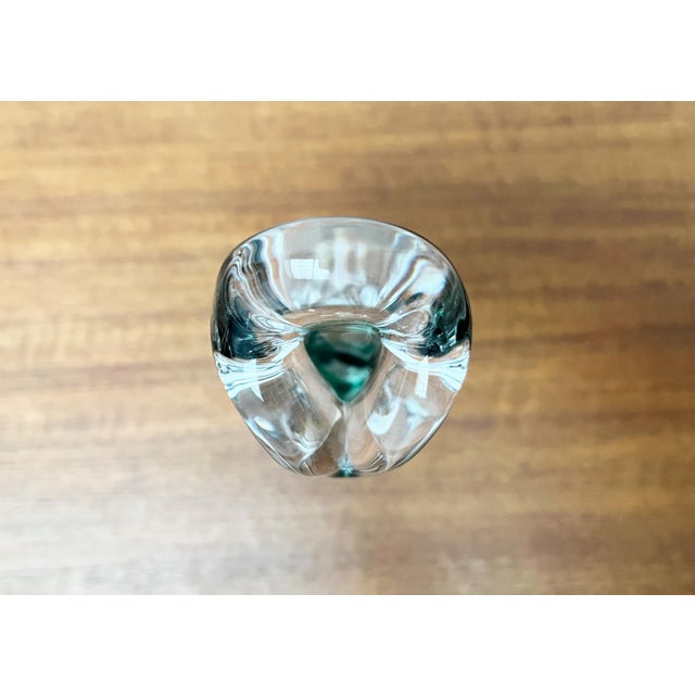 Vintage Art Glass Vase by Max Verboeket for Kristalunie Maastricht, 1970s For Sale - Image 12 of 18