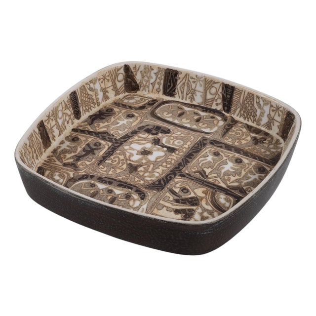 Baca Faience Bowl by Nils Thorsson for Royal Copenhagen, Denmark, 1960s For Sale