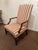 Chippendale Style Upholstered Lolling Chair For Sale - Image 11 of 11