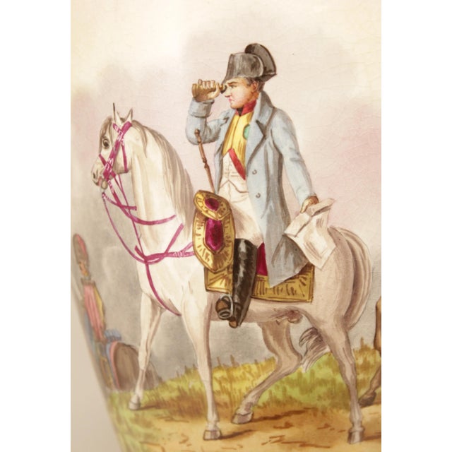 Antique 19th C. SFvres Napoleonic Porcelain Urn For Sale - Image 4 of 13