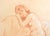 Ambrogio A. Alciati, Female Nude, Sanguine & Pastel on Paper For Sale - Image 4 of 12