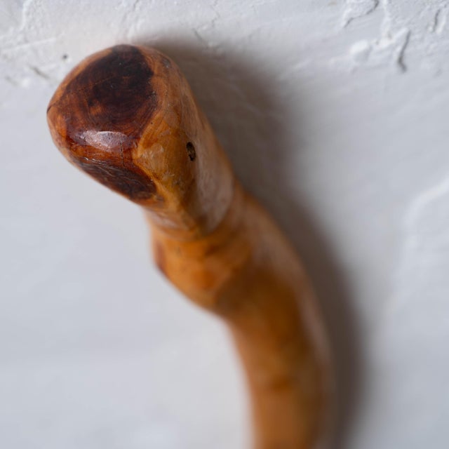 Wood Vernon Edwards Walking Stick, 1980s For Sale - Image 7 of 10