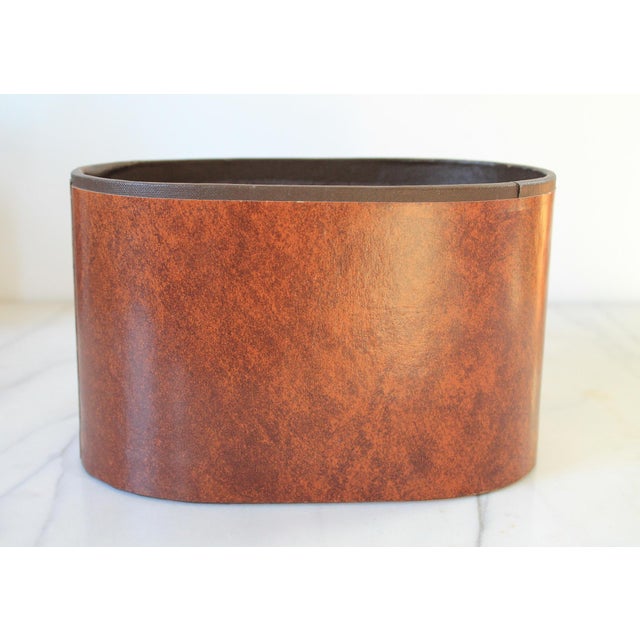 Mid 20th Century Vintage Mail Holder With Fleur De Lis Motif For Sale - Image 5 of 8