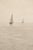 Dove Gray Coastal Horizon Series, Minimal Sailboat Seascape Art Prints, 24" × 36" (Set of 3) For Sale - Image 8 of 10