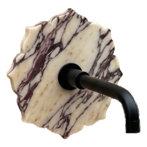 Calacatta Viola Marble Backsplash Tile – 9” Decorative Wall Tile for Bathroom Vanity For Sale