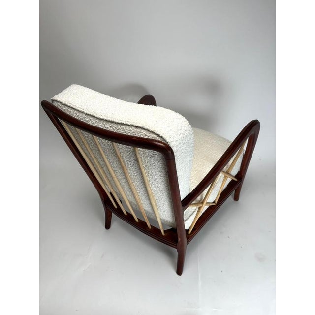 Mid-Century Armchairs in the style of Paolo Buffa, Italy, 1950s, Set of 2 For Sale - Image 6 of 8