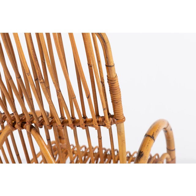 Italian Rocking Chair, 1960s For Sale - Image 9 of 11