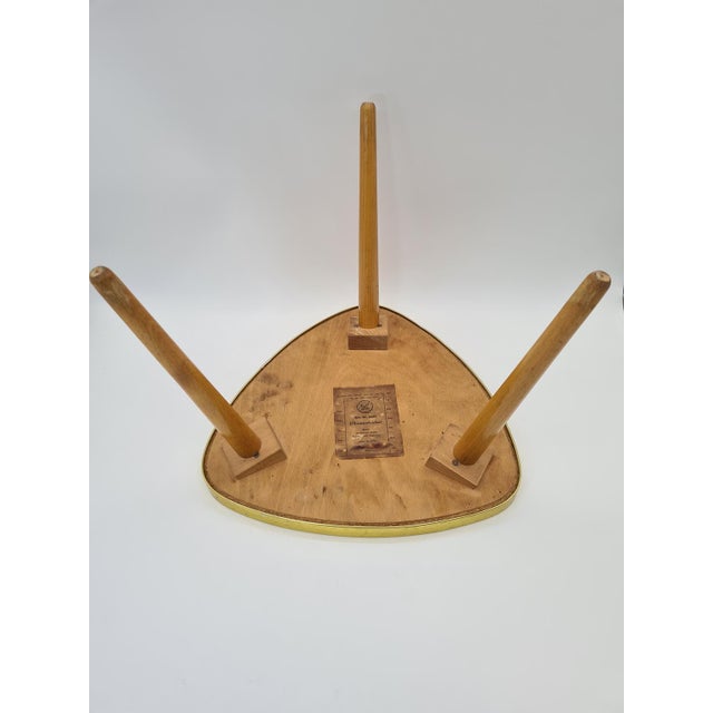 Side Table or Plant Stand from Hal Lei, GDR, 1960s For Sale - Image 6 of 11