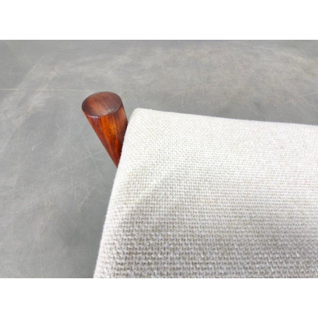 Danish Rosewood Ottoman from Spottrup, 1960s For Sale - Image 10 of 14