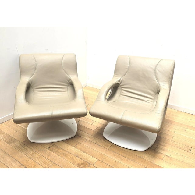Space Age Swing Armchairs from Friguetto, 2000s, Set of 2 For Sale - Image 12 of 12