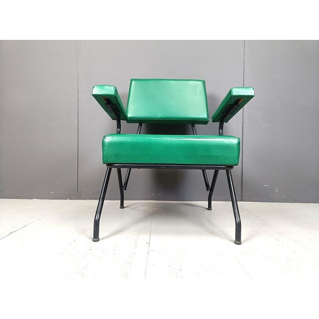 1950s Mid-Century Italian Armchair, 1950s For Sale - Image 5 of 12