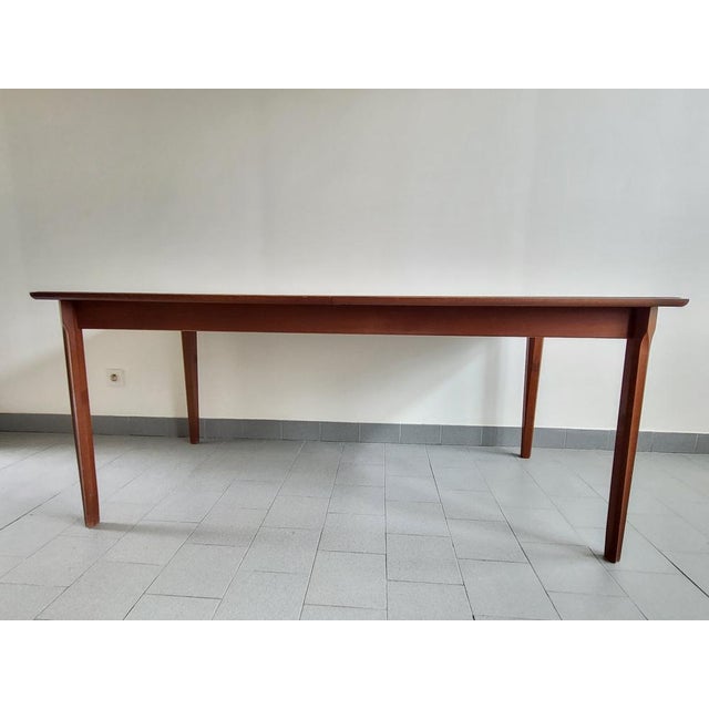 Scandinavian Danish Dining Table in Teak, 1960s For Sale - Image 12 of 14