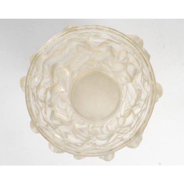Bacchantes Vase in Opalescent Glass by René Lalique, 1927 For Sale - Image 3 of 8