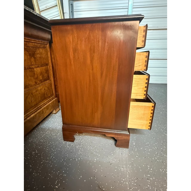 Late 20th Century Henkel Harris Mahogany Dresser For Sale - Image 12 of 12