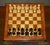 Vintage Burr Walnut Velvet Drawer Chessboard and Chess Set from Staunton, Set of 33 For Sale - Image 4 of 18