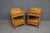 Pair of Hitchcock Maple Two-Drawer Side Tables With Stenciled Decoration For Sale - Image 9 of 12