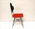 1950s Italian Black & Red Dining Chairs, Set of 4 For Sale - Image 5 of 14