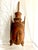 Gorgeous hand carved teak Buddha head wall art. Buddha is crowned. The piece has some minor scratching that acts as...