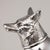 Mid 20th Century Italian Silver Plated Fox Stirrup Cups, 1970s, Set of 4 For Sale - Image 9 of 13