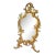 19th Century French Louis XV Style Gilt Bronze Vanity Table Mirror For Sale