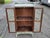 Early 20th Century. Artisan Painted Two Door Display Cabinet For Sale - Image 12 of 14